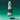 Winsor & Newton Viridian Hue Griffin Alkyd Fast Drying Oil Colour, front view of product with colour swatch as background