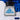 Winsor & Newton Blue Drawing Ink, front view of product with colour swatch as background