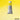 Winsor & Newton Bismuth Yellow Professional Watercolour, front view of product with colour swatch as background