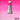 Winsor & Newton Opera Rose Professional Watercolour, front view of product with colour swatch as background