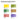 Winsor & Newton Promarker Watercolour 6 Foliage Tones set colour swatches with colour names