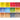 Winsor & Newton Professional Watercolour Travel Case Colour Swatches with Colour Names in English, French and Spanish and Pigments