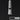Winsor & Newton Ivory Black Professional Acrylic 200ml, front view of product with colour swatch as background