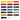 Winsor & Newton Winton Oil Colour Set 20x12ml set colour swatches with colour names