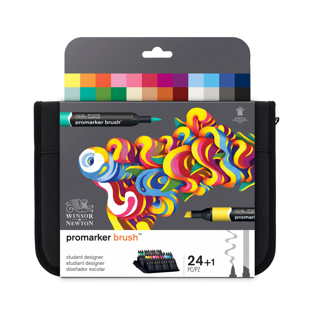 Promarker Brush 24 Student Designer – Winsor Newton EU