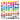 Winsor & Newton Promarker 96 Extended Collection set colour swatches with colour names