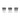 Winsor & Newton Studio Collection Charcoal Pencil x6 Assorted set colour swatches with hardness gradient underneath