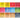 Winsor & Newton Professional Watercolour Travel Tin 12 Colour Swatches with Colour Names in English, French and Spanish and Pigments