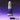Winsor & Newton Dioxazine Purple Winton Oil Colour 200ml, front view of product with colour swatch as background