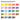Winsor & Newton Promarker Watercolour 24 Basic Collection set colour swatches with colour names