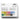 Cotman Watercolours Field Plus 12 Half Pans Set, back of product against a white background