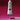 Winsor & Newton Quinacridone Magenta Professional Acrylic 200ml, front view of product with colour swatch as background