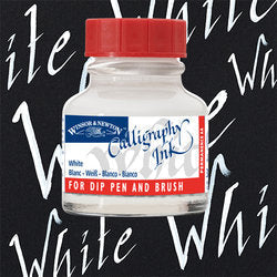 Calligraphy Ink - White – Winsor & Newton EU