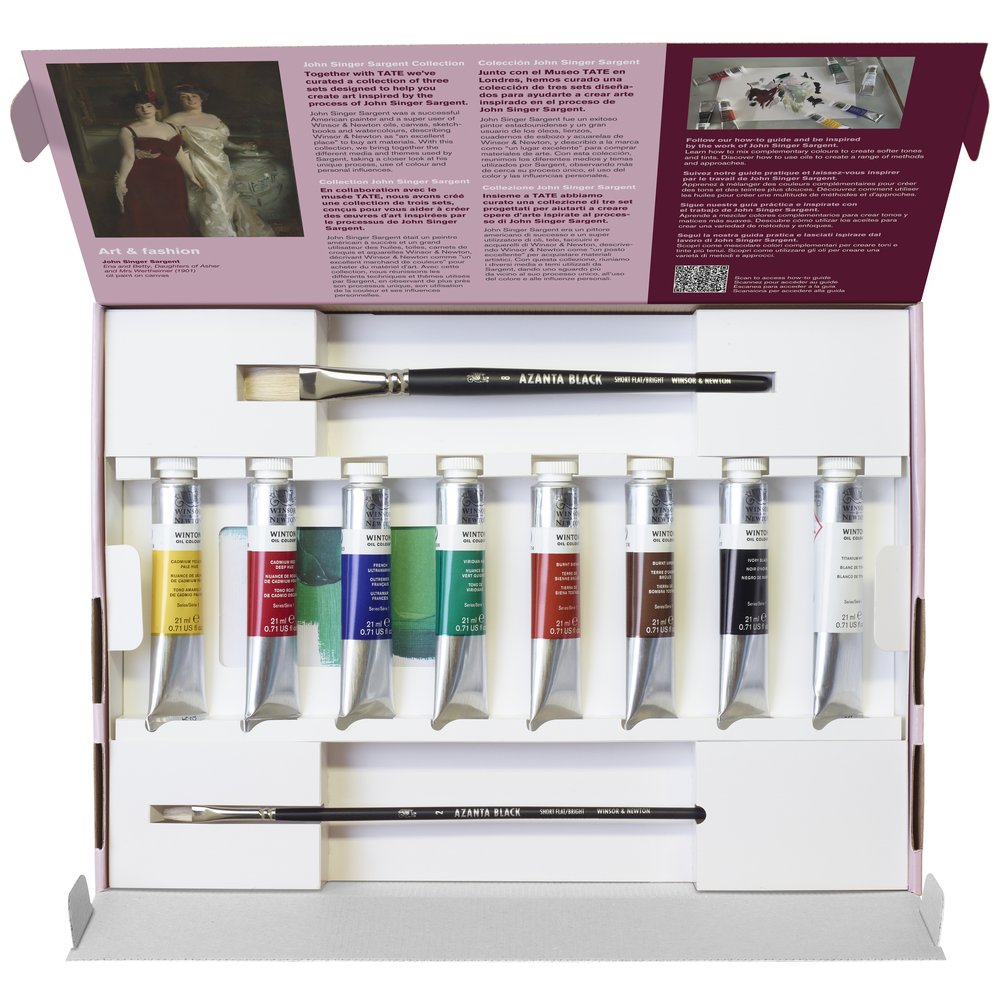 John S. Sargent collection Oil paint set Art&Fashion Winsor & Newton EU