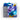 Winsor & Newton Professional Watercolour Granulating Set 6x5ml, Front view of set against a white background