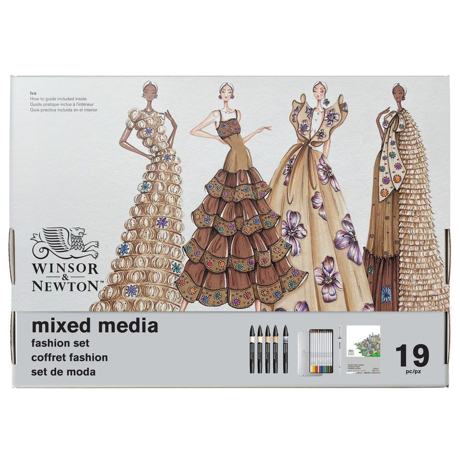 Promarker Mixed Media Fashion Set 19pc