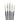 W&N ARTISTS' OIL BRUSH LONG HANDLE 5PK [CLOSE UP]