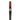 W&N ARTISTS' ACRYLIC BRUSH SHORT FILBERT [SHORT HANDLE] BRSH HEAD VERTICAL WITH RED PAINT